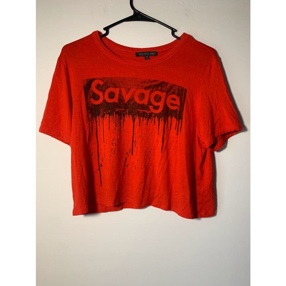 West Coast Love Red Tank Top Size M